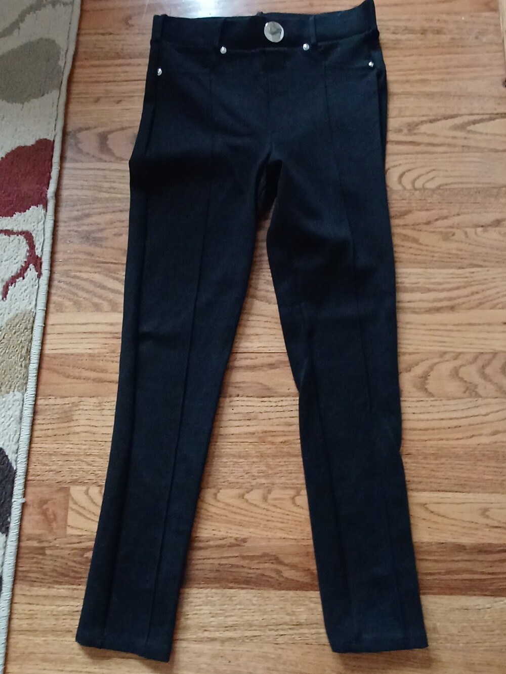 EUC Zara Black Pull On Skinny Stretch Pants - Women's Size Medium